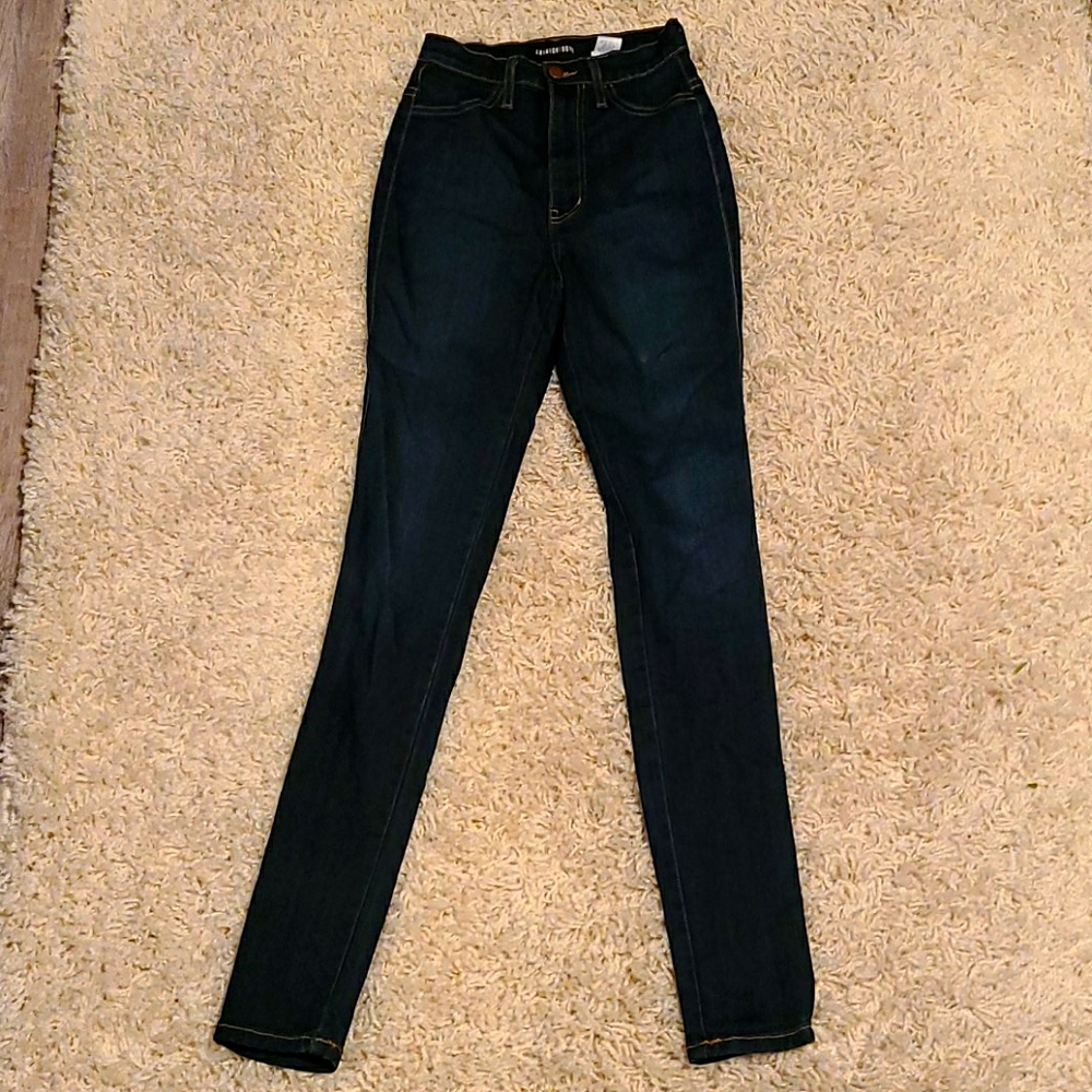 High Waisted Skinny Jeans